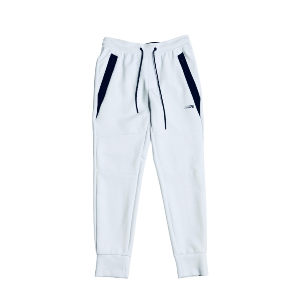 American Eagle Outfitters White and Black Sweatpants men’s small S